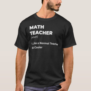 Camiseta Professora Roupa Melhor Professora De Matemática A