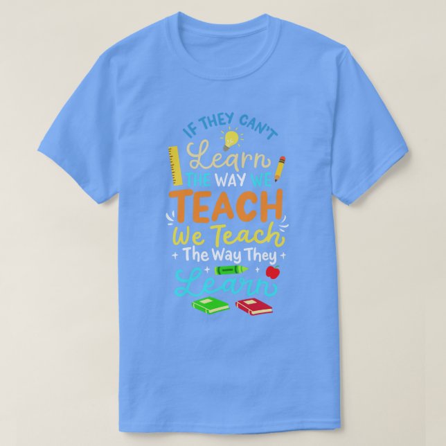 Camiseta Professora SPED Ensino Especial (Frente do Design)