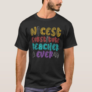 Camiseta Professora Substituta Mais Bonita Do Professor Já
