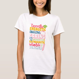 Camiseta Professora surpreendente em carinho no dia do prof