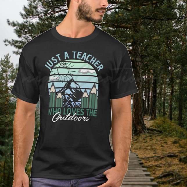 Camiseta Professora Vintage Nature Loving (Criador carregado)