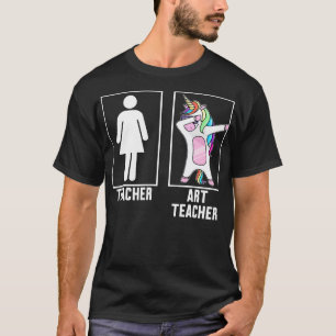 Camiseta Professora vs Professora de Arte 1