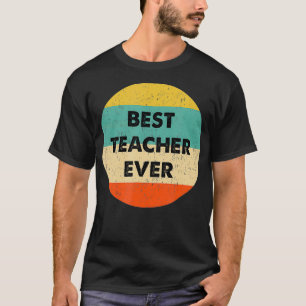 Camiseta ProfessoraMelhor Professora De Sempre