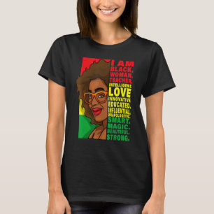 Camiseta Professoras Africanas do Mês de História Negra