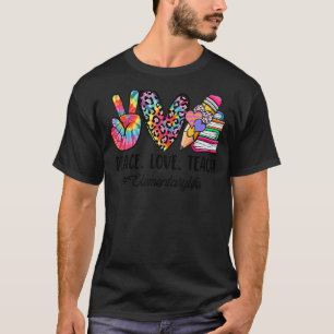 Camiseta Professoras Elementares De Paz E Amor De Volta À E