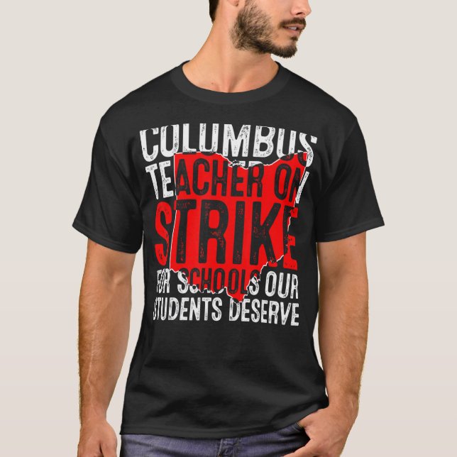 Camiseta Professores Columbus Ohio Atacam Professores OH (Frente)