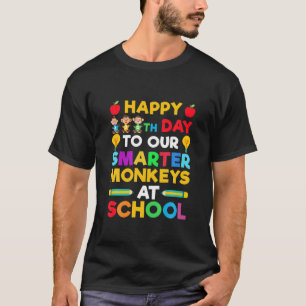 Camiseta Professores Correspondentes Citam 100º Dia Da Esc