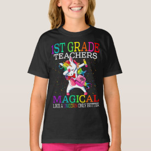 Camiseta Professores Da Classe 1rua Mágicos Como Unicórni