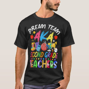 Camiseta Professores Da Equipe De Sonho De Segundo Grau De 