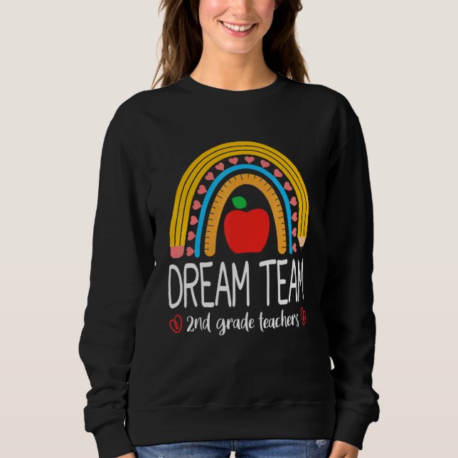 Camiseta Professores Da Equipe De Sonho Grau segundo Boho R (Frente)