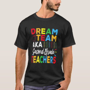 Camiseta Professores Da Equipe De Sonhos De Jardim De Infân