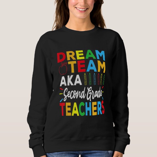 Camiseta Professores Da Equipe De Sonhos De Jardim De Infân (Frente)