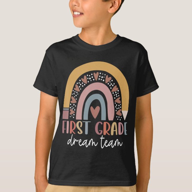Camiseta Professores Da Equipe De Sonhos De Primeira Classe (Frente)