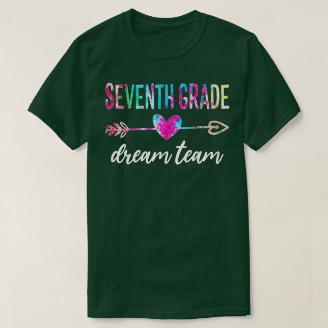 Camiseta Professores da Equipe de Sonhos do 7º ano (Frente do Design)
