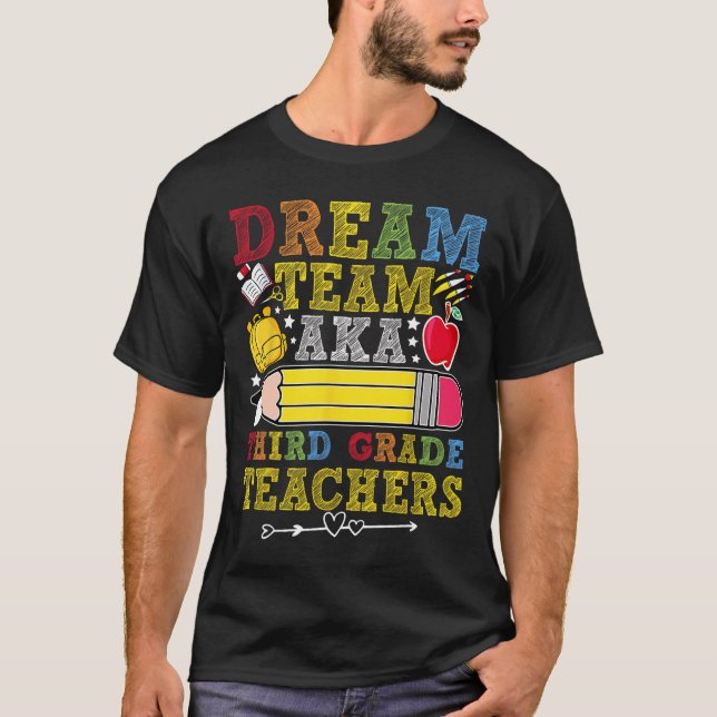 Camiseta Professores da Equipe dos Sonhos da 3ª Série Terce (Frente)