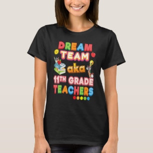 Camiseta Professores Da Equipe Dream Aka 11 no 11º Teache