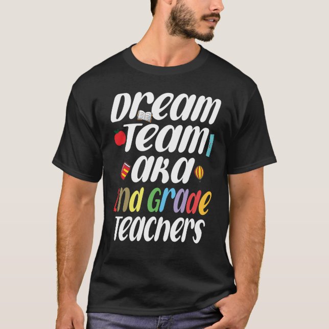 Camiseta Professores da Equipe Dream AKA segundo Grade (Frente)