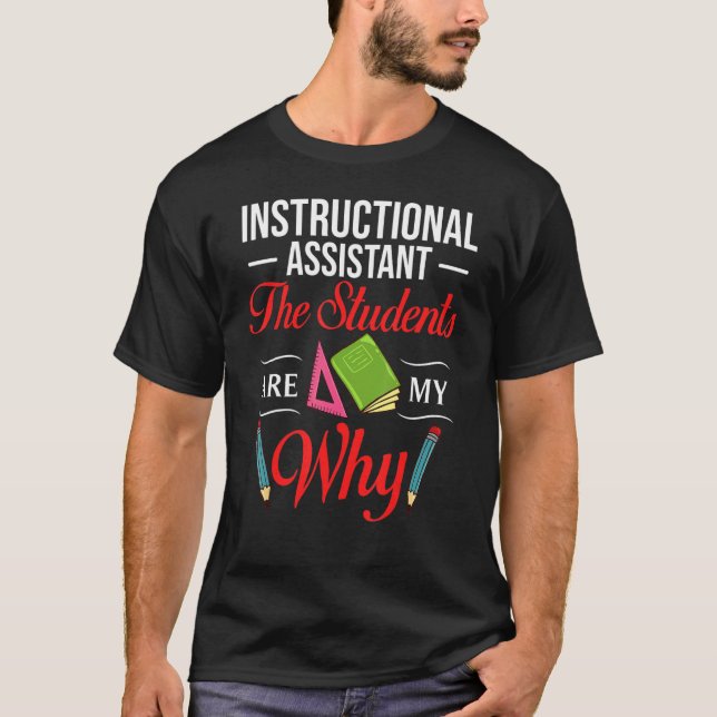 Camiseta Professores da Escola de Apreciação do Assistente  (Frente)