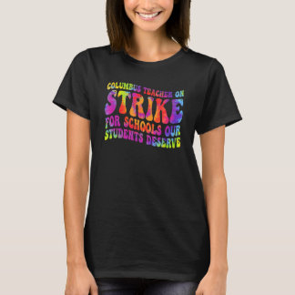 Camiseta Professores da Escola Groovy Columbus Ohio em Grev