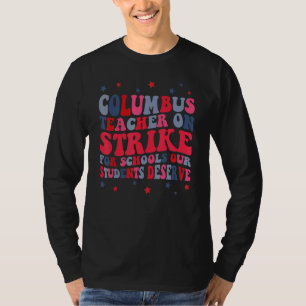 Camiseta Professores da Escola Groovy Columbus Ohio em Grev