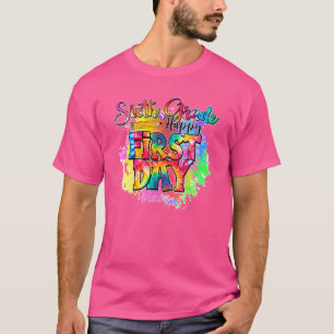 Camiseta Professores de 6 de Watercolor Estudantes Crianças
