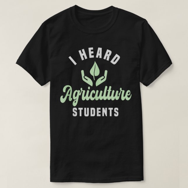 Camiseta Professores de Agricultura Estudos Agrícolas AG Ed (Frente do Design)