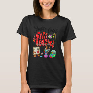 Camiseta Professores de Arte Papais noeis de Natal Favorito