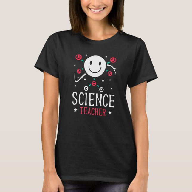 Camiseta Professores de Ciência Aulas de Ensino Infantil (Frente)