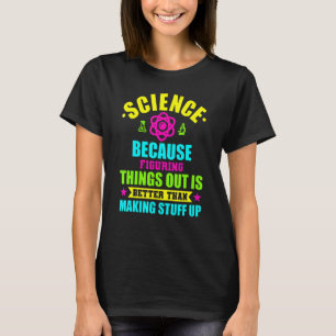 Camiseta Professores de Ciência Homens Mulheres Legal Profe