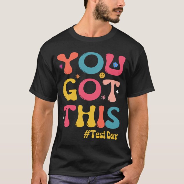 Camiseta Professores De Dia De Teste Que Pegaram Este Teste (Frente)