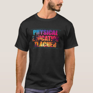 Camiseta Professores De Ensino Físico Profissão De Título S