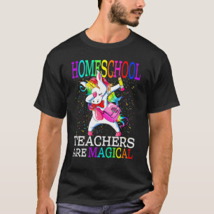 Camiseta Professores De Escolas Domésticas São Unicórnio Má