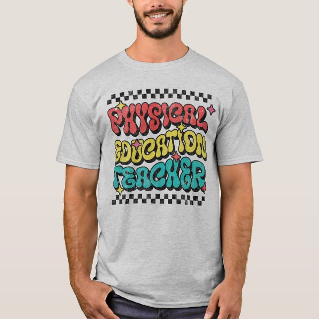 Camiseta Professores de ginástica em educação física em apu (Frente)