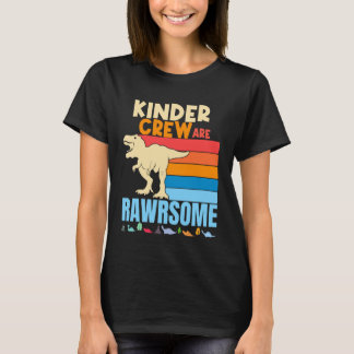Camiseta Professores de Jardim de Infância Kinder Crew Cria