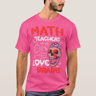 Camiseta Professores de Matemática Adoram Professores de Ha