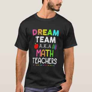 Camiseta Professores de Matemática do Dream Team Feliz 100