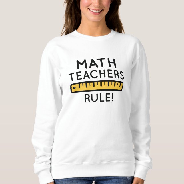 Camiseta Professores de Matemática Mandam (Frente)