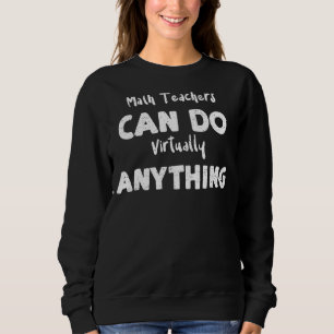 Camiseta Professores De Matemática Podem Fazer Praticamente