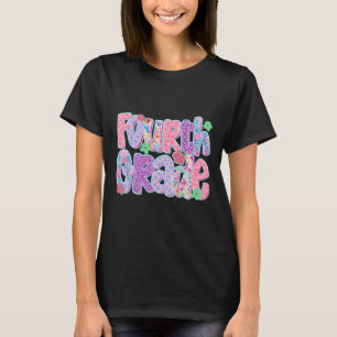 Camiseta Professores de volta às aulas da quarta série Prep