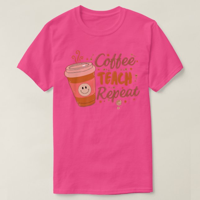 Camiseta Professores de volta às aulas professor engraçado  (Frente do Design)