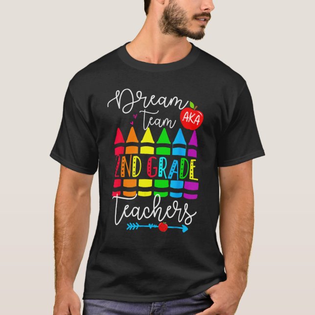 Camiseta Professores do 2º ano Equipe de Sonho Aka segundo  (Frente)
