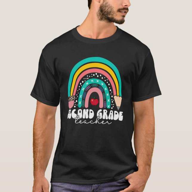 Camiseta Professores do 2º ano segundo Grau Esquadrão Arco- (Frente)