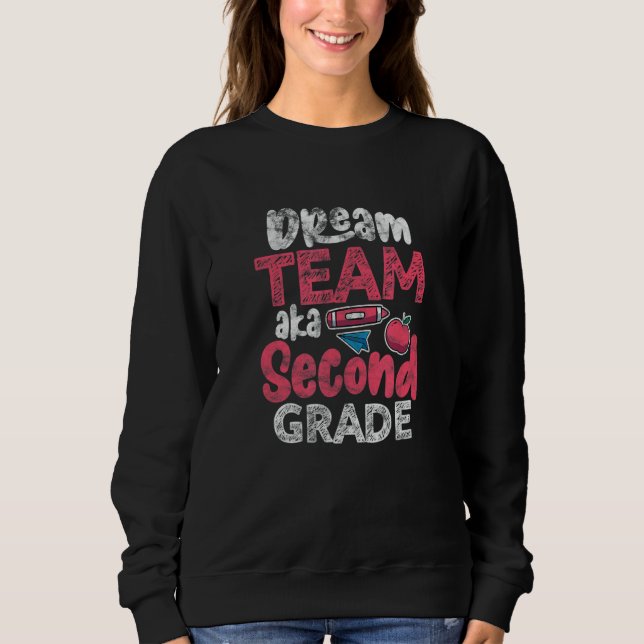 Camiseta Professores Do 2º Grau Do segundo De Volta Ao Sch (Frente)