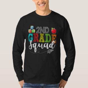 Camiseta Professores do 2º segundo na Esquadra Equipe de Vo