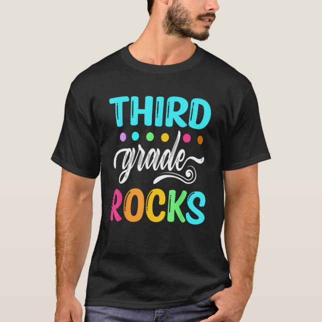 Camiseta Professores do 3º ano Equipe de Rocks (Frente)
