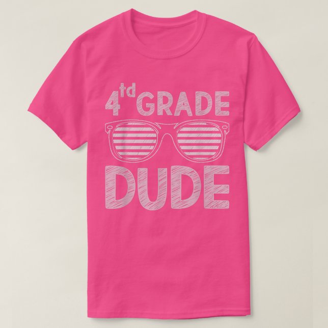 Camiseta Professores do 4º ano do ensino superior (Frente do Design)
