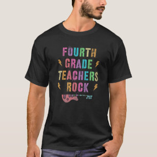 Camiseta PROFESSORES DO 4º GRAU ROCK Equipe 4º Grader Ready