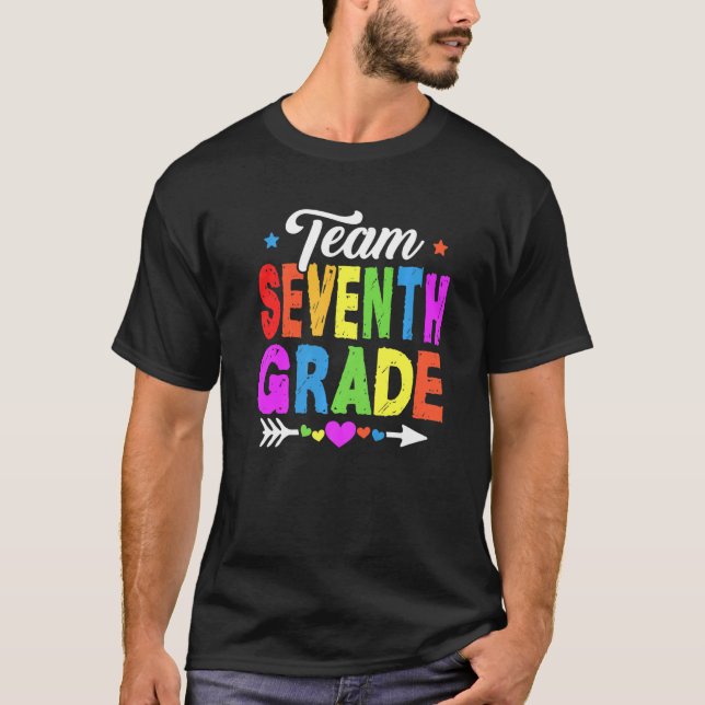 Camiseta Professores do 7º ano da Equipe Custa Crianças de  (Frente)