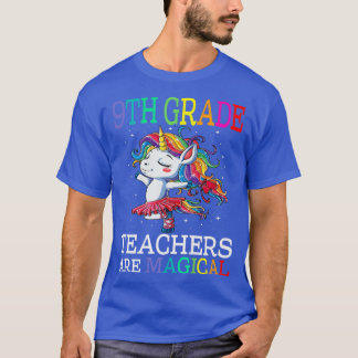 Camiseta Professores Do 9º Ciclo São Magnéticos Unicórnios 