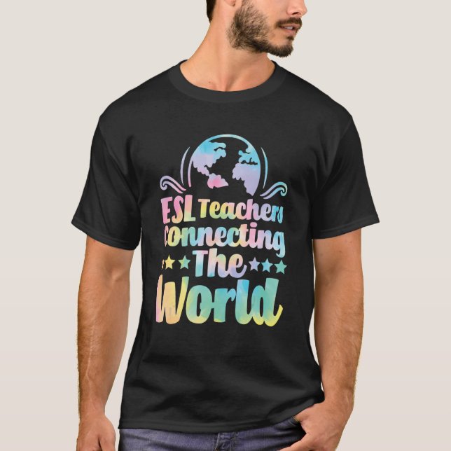 Camiseta Professores do AEP Ligando o Mundo Inglês Virtual (Frente)